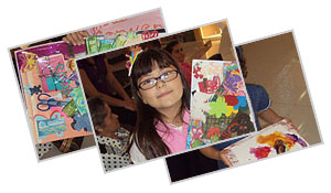Taller de Pintura en Galerías Tabasco, Noviembre 2010